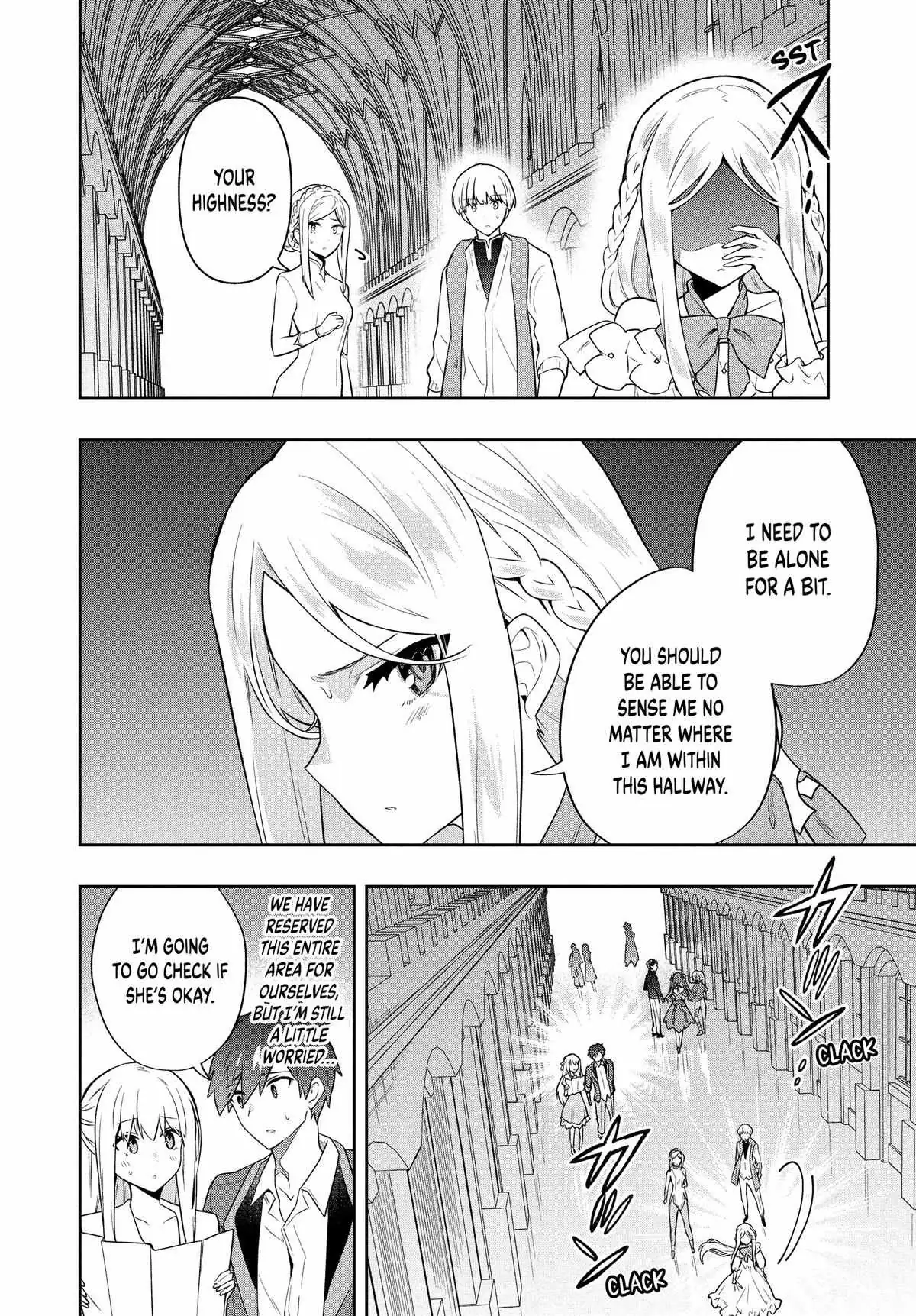 Roku-Hime Wa Kami Goei Ni Koi Wo Suru: Saikyou No Shugo Kishi, Tenseishite Mahou Gakuen Ni Iku Chapter 58 page 6 - 