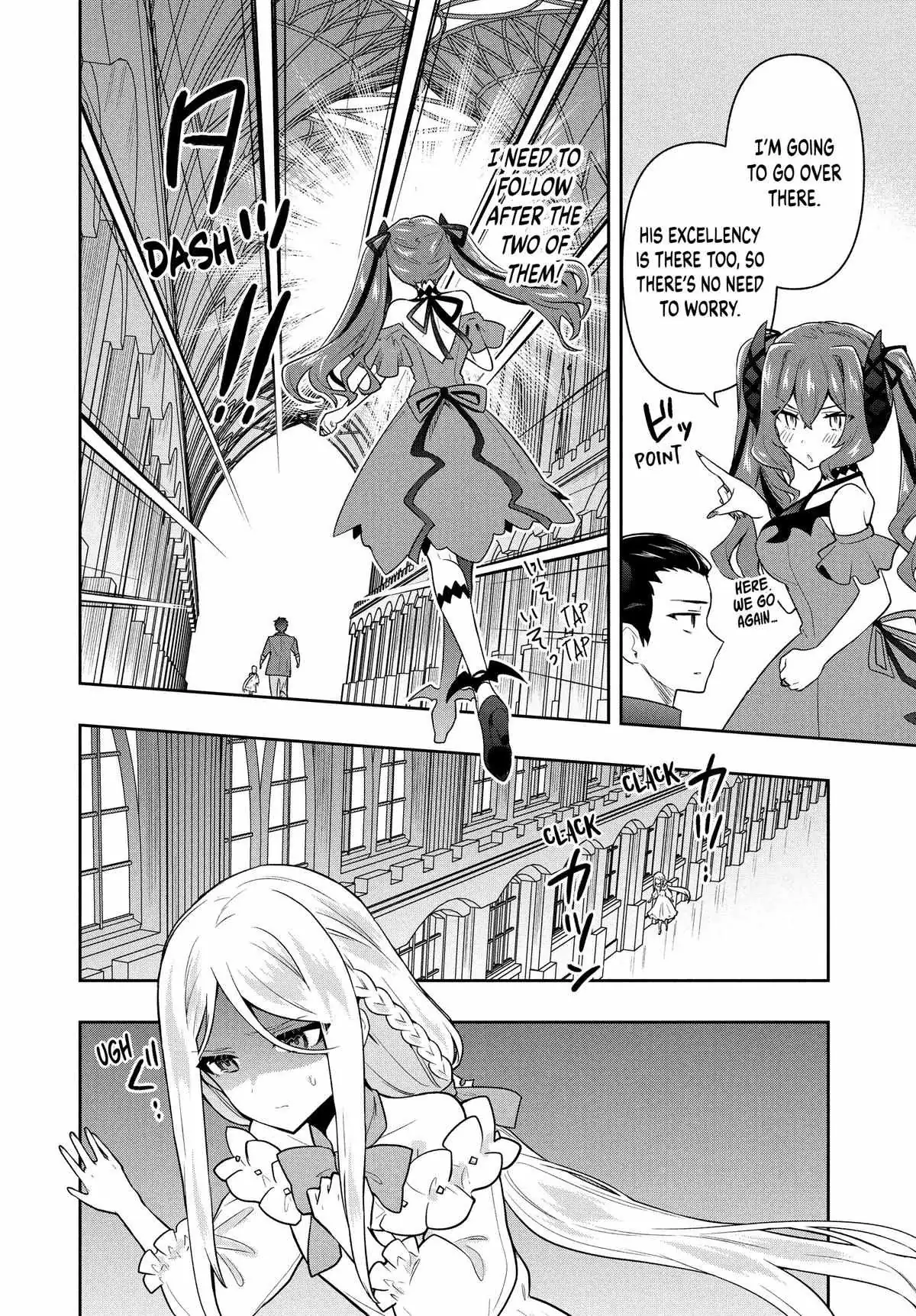 Roku-Hime Wa Kami Goei Ni Koi Wo Suru: Saikyou No Shugo Kishi, Tenseishite Mahou Gakuen Ni Iku Chapter 58 page 8 - 
