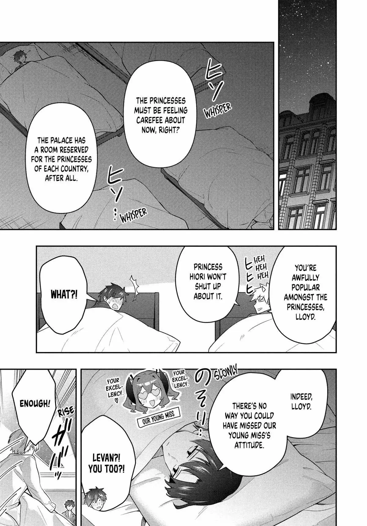 Roku-Hime Wa Kami Goei Ni Koi Wo Suru: Saikyou No Shugo Kishi, Tenseishite Mahou Gakuen Ni Iku Chapter 61 page 15 - 
