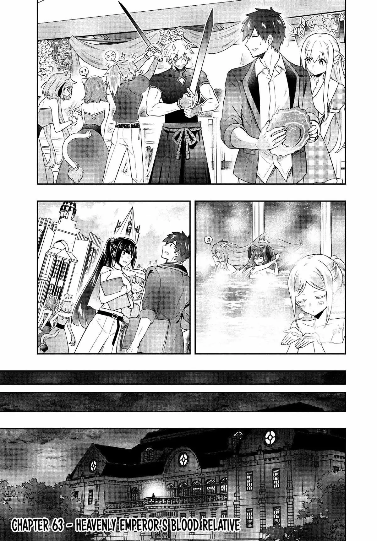 Roku-Hime Wa Kami Goei Ni Koi Wo Suru: Saikyou No Shugo Kishi, Tenseishite Mahou Gakuen Ni Iku Chapter 63 page 1 - 