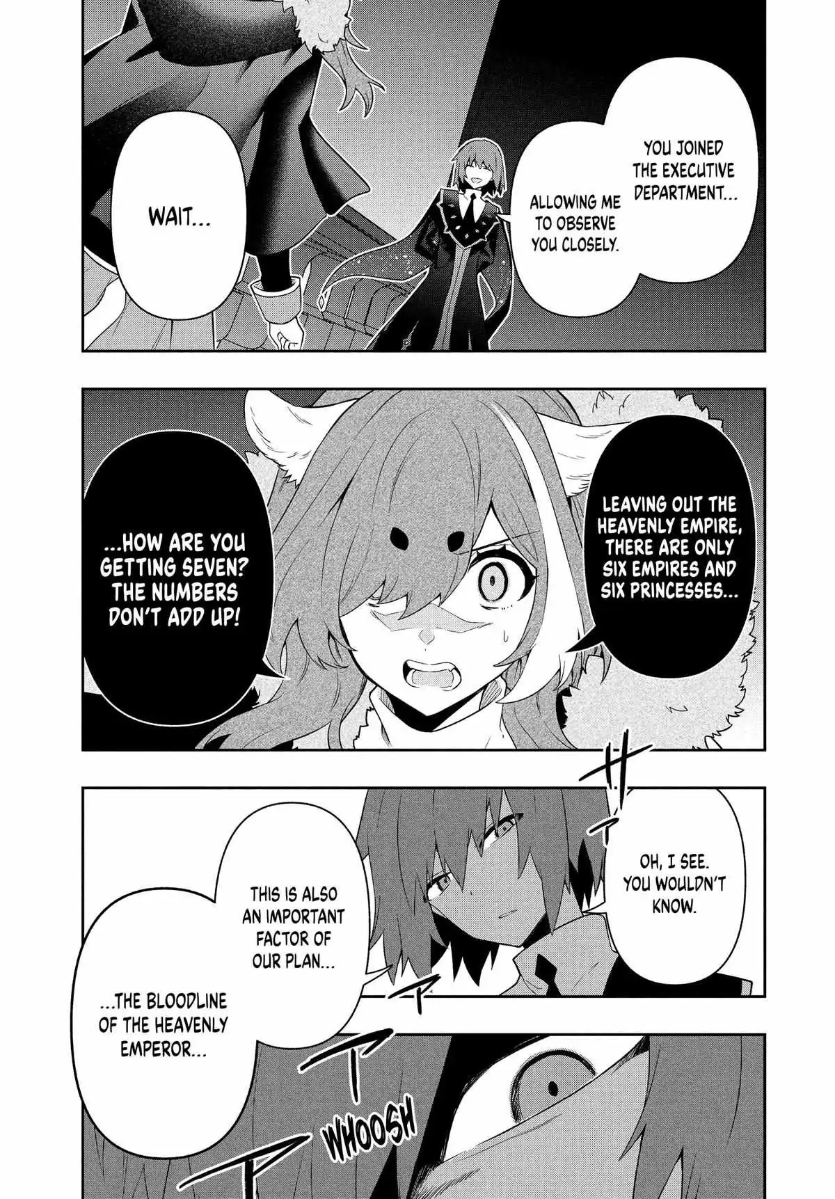 Roku-Hime Wa Kami Goei Ni Koi Wo Suru: Saikyou No Shugo Kishi, Tenseishite Mahou Gakuen Ni Iku Chapter 63 page 13 - 