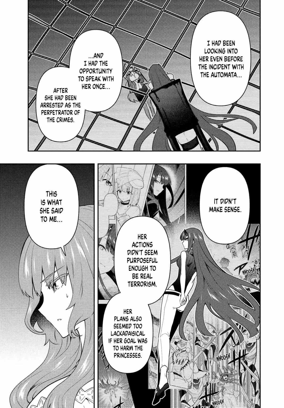 Roku-Hime Wa Kami Goei Ni Koi Wo Suru: Saikyou No Shugo Kishi, Tenseishite Mahou Gakuen Ni Iku Chapter 64 page 11 - 