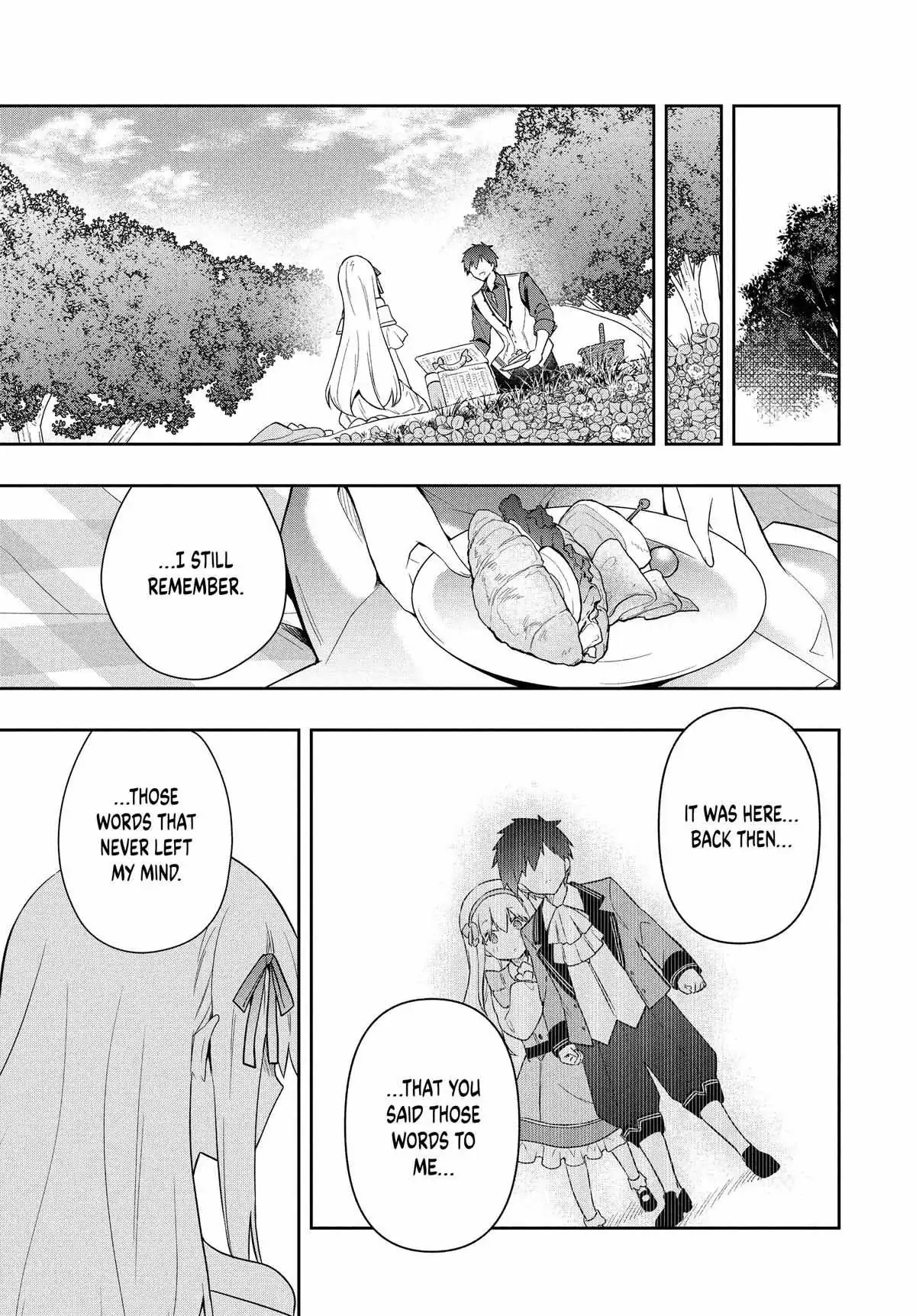 Roku-Hime Wa Kami Goei Ni Koi Wo Suru: Saikyou No Shugo Kishi, Tenseishite Mahou Gakuen Ni Iku Chapter 65 page 13 - 