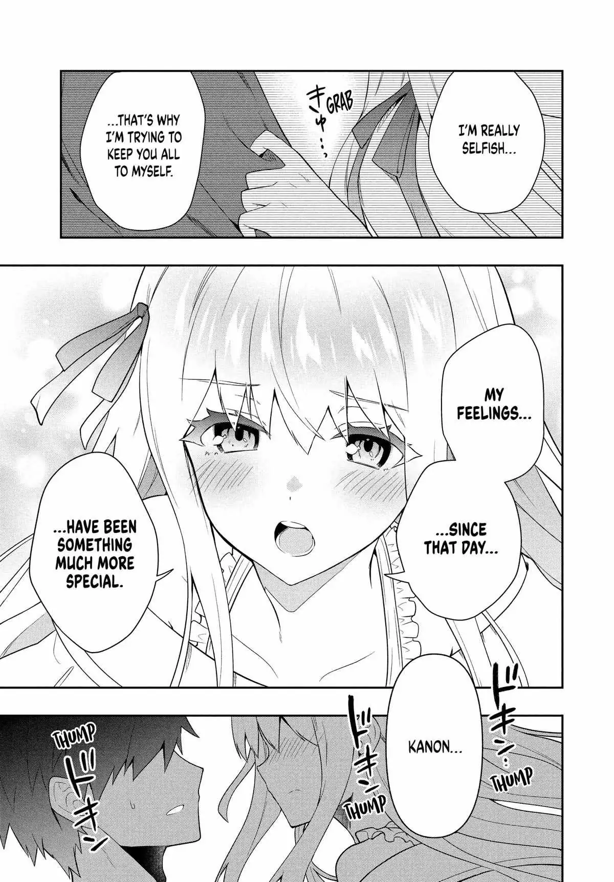Roku-Hime Wa Kami Goei Ni Koi Wo Suru: Saikyou No Shugo Kishi, Tenseishite Mahou Gakuen Ni Iku Chapter 65 page 15 - 