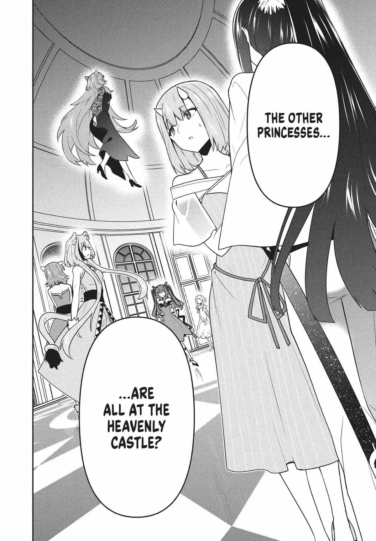 Roku-Hime Wa Kami Goei Ni Koi Wo Suru: Saikyou No Shugo Kishi, Tenseishite Mahou Gakuen Ni Iku Chapter 68 page 22 - 