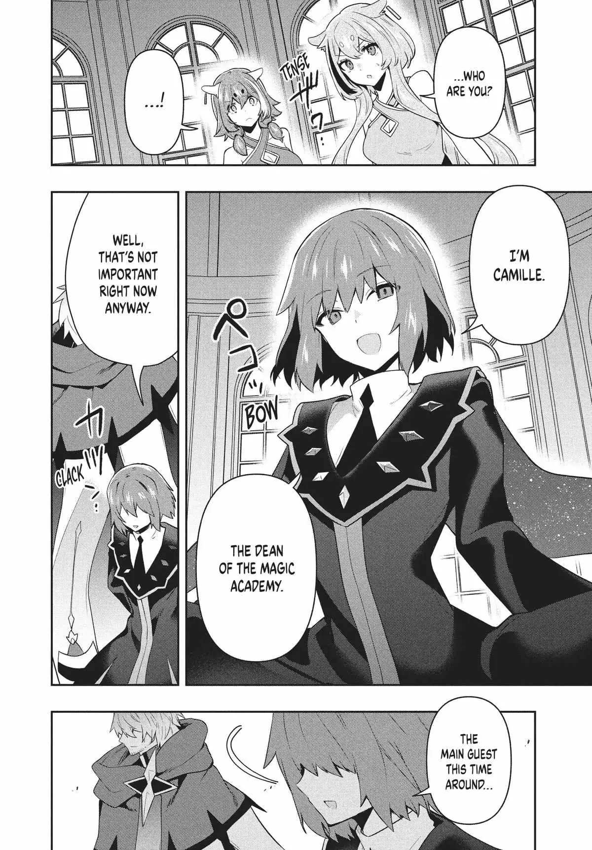 Roku-Hime Wa Kami Goei Ni Koi Wo Suru: Saikyou No Shugo Kishi, Tenseishite Mahou Gakuen Ni Iku Chapter 69 page 4 - 