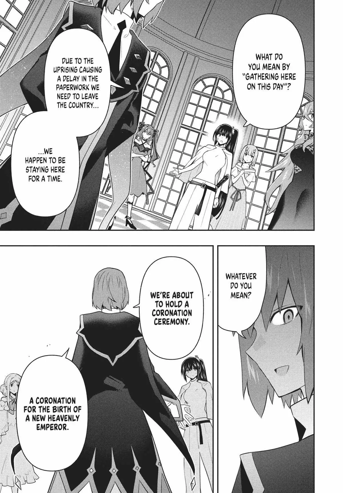 Roku-Hime Wa Kami Goei Ni Koi Wo Suru: Saikyou No Shugo Kishi, Tenseishite Mahou Gakuen Ni Iku Chapter 69 page 7 - 