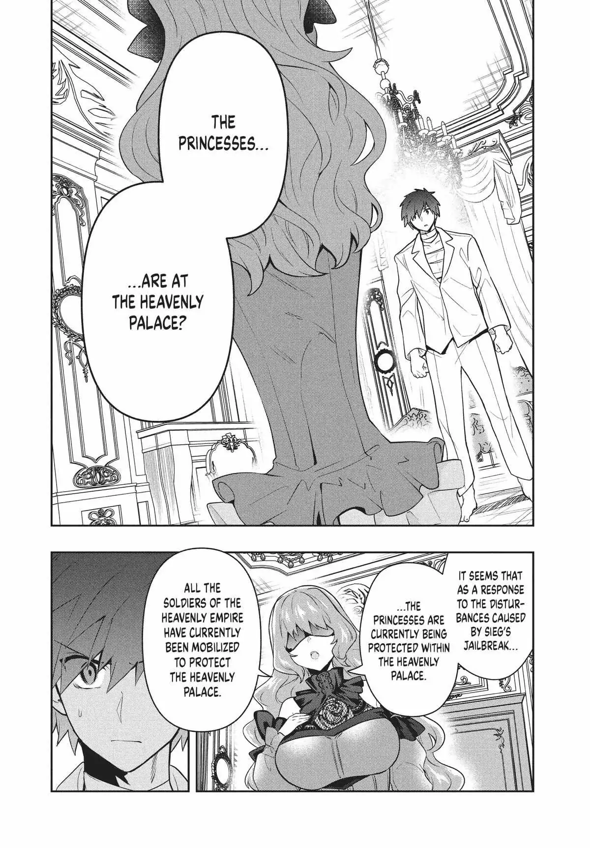 Roku-Hime Wa Kami Goei Ni Koi Wo Suru: Saikyou No Shugo Kishi, Tenseishite Mahou Gakuen Ni Iku Chapter 69 page 10 - 