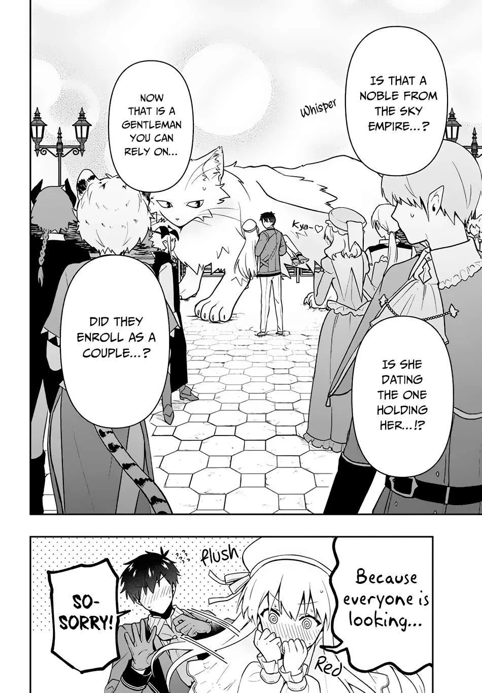 Roku-Hime Wa Kami Goei Ni Koi Wo Suru: Saikyou No Shugo Kishi, Tenseishite Mahou Gakuen Ni Iku Chapter 7 page 5 - 