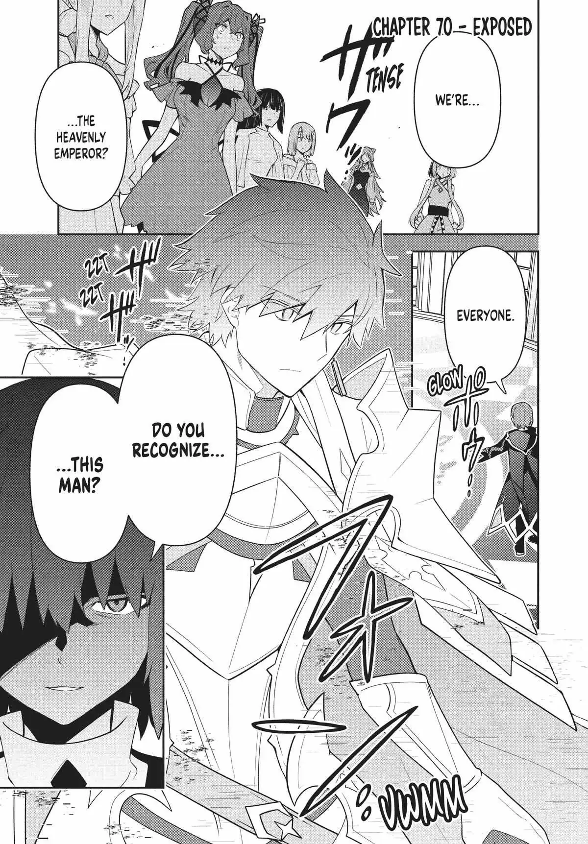 Roku-Hime Wa Kami Goei Ni Koi Wo Suru: Saikyou No Shugo Kishi, Tenseishite Mahou Gakuen Ni Iku Chapter 70 page 1 - 