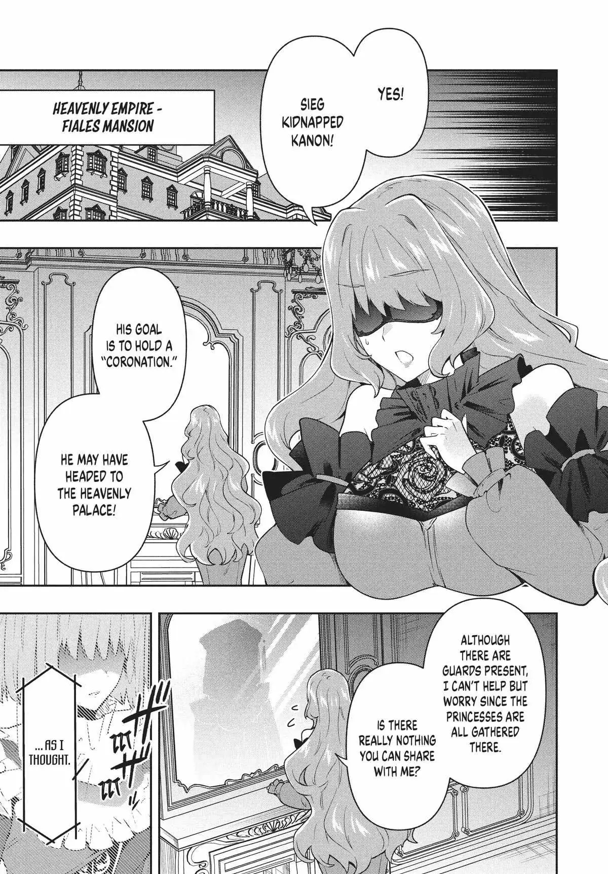 Roku-Hime Wa Kami Goei Ni Koi Wo Suru: Saikyou No Shugo Kishi, Tenseishite Mahou Gakuen Ni Iku Chapter 70 page 17 - 