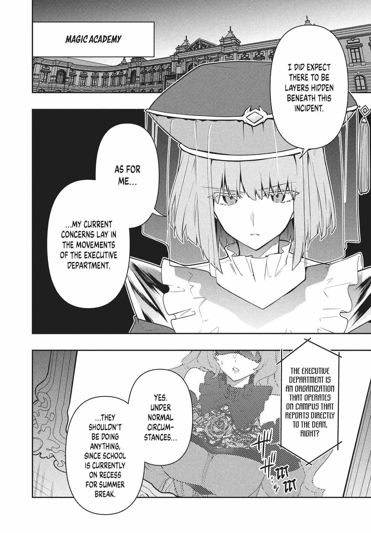 Roku-Hime Wa Kami Goei Ni Koi Wo Suru: Saikyou No Shugo Kishi, Tenseishite Mahou Gakuen Ni Iku Chapter 70 page 18 - 