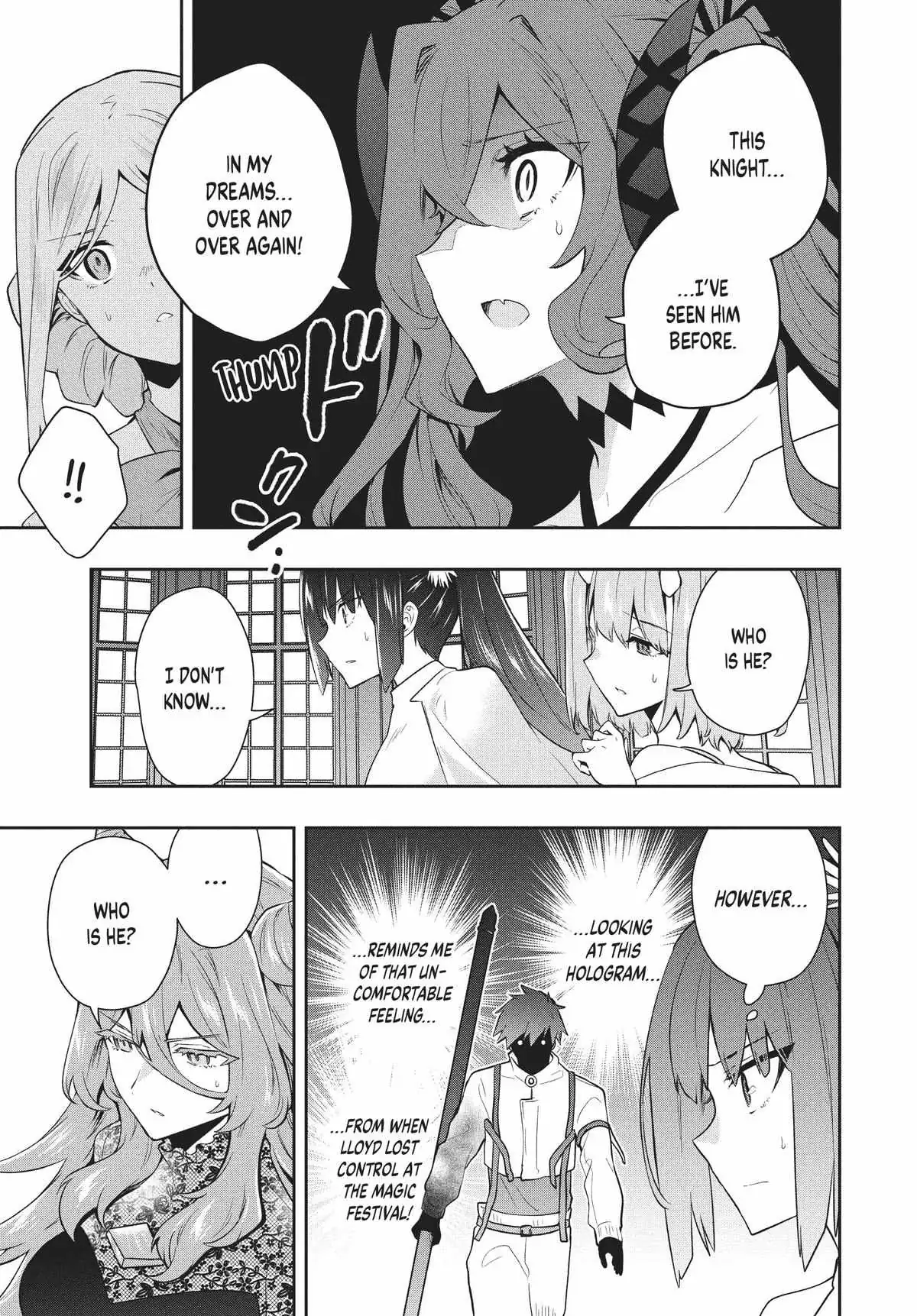 Roku-Hime Wa Kami Goei Ni Koi Wo Suru: Saikyou No Shugo Kishi, Tenseishite Mahou Gakuen Ni Iku Chapter 70 page 3 - 