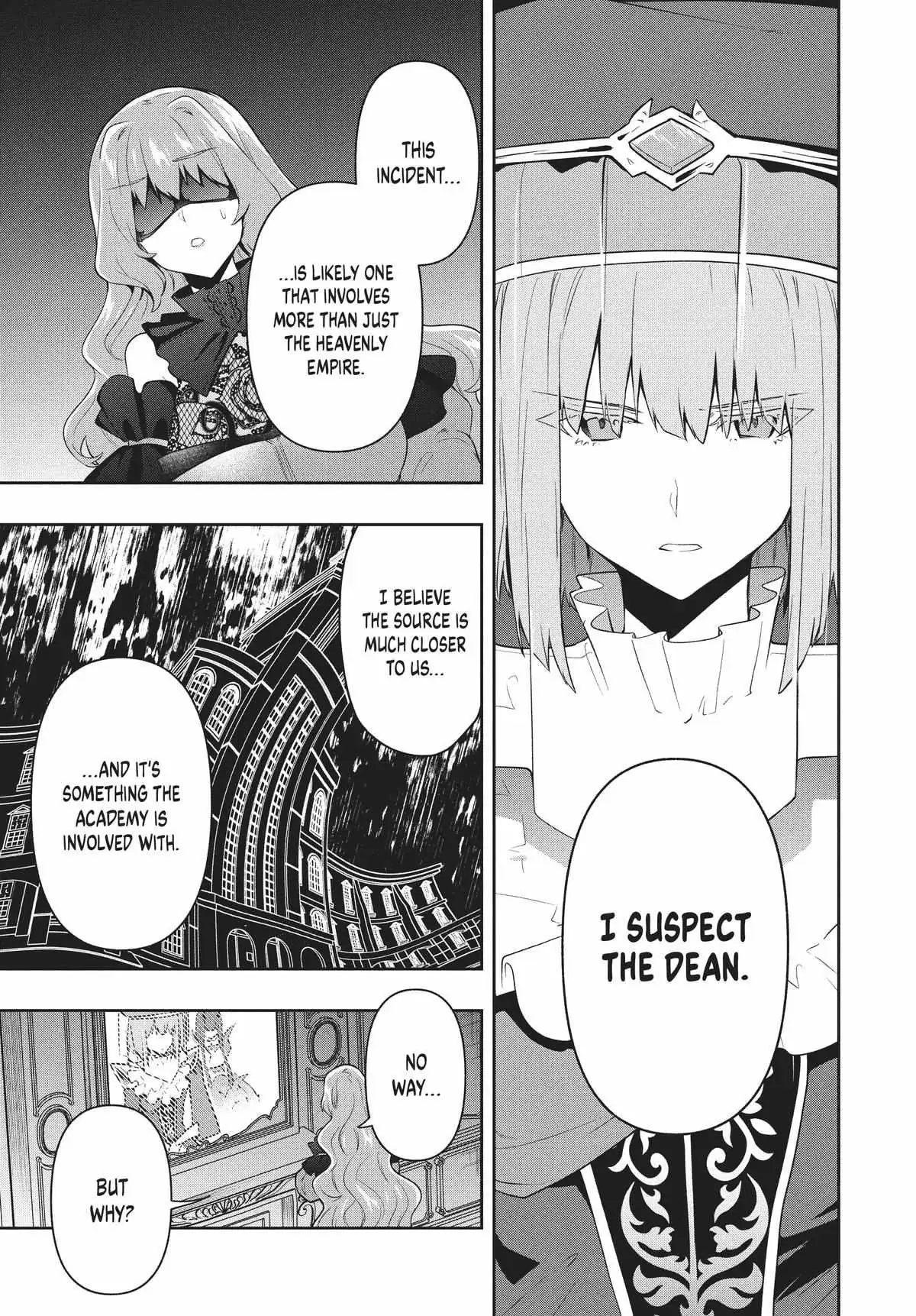 Roku-Hime Wa Kami Goei Ni Koi Wo Suru: Saikyou No Shugo Kishi, Tenseishite Mahou Gakuen Ni Iku Chapter 71 page 3 - 
