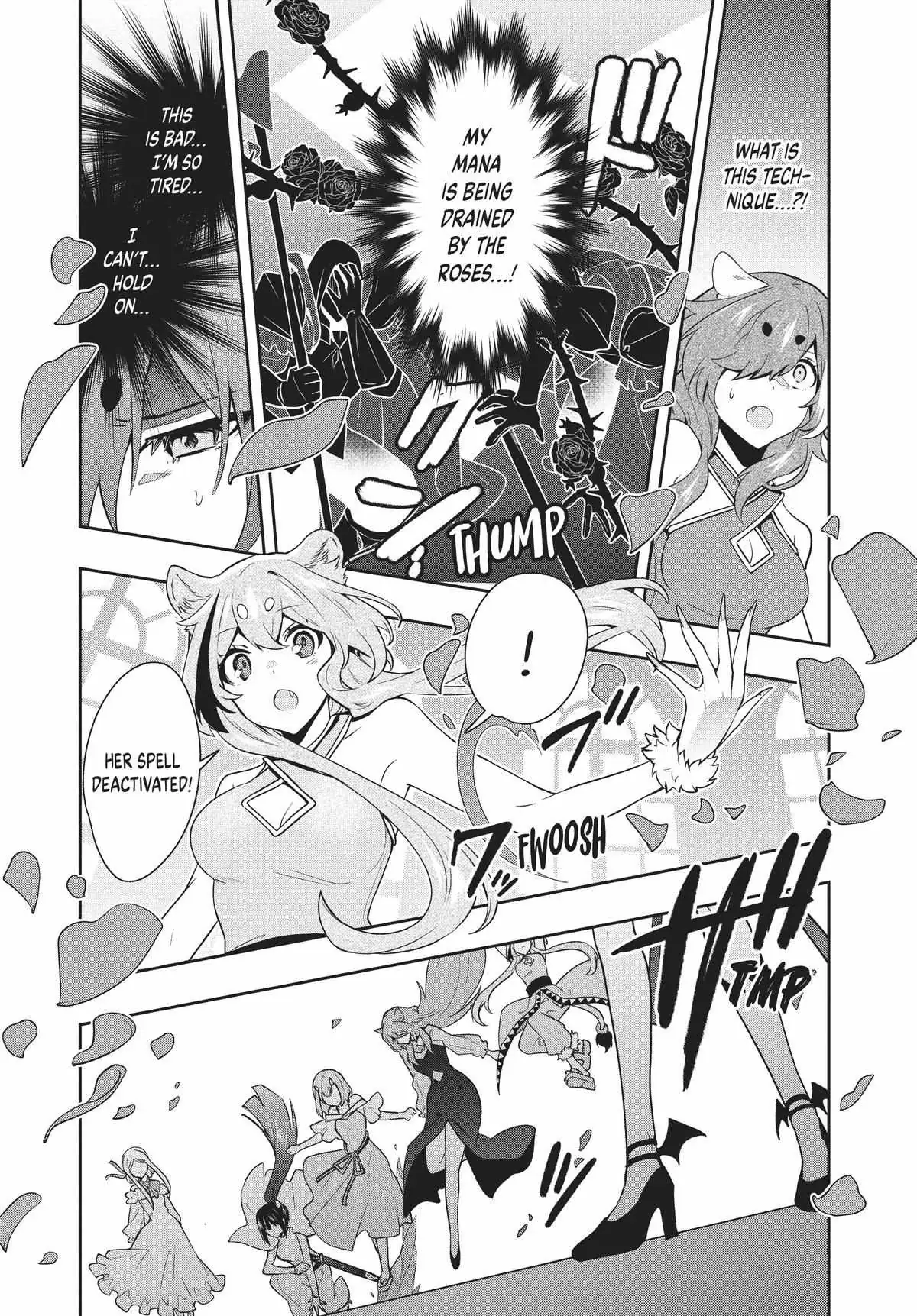 Roku-Hime Wa Kami Goei Ni Koi Wo Suru: Saikyou No Shugo Kishi, Tenseishite Mahou Gakuen Ni Iku Chapter 73 page 12 - 