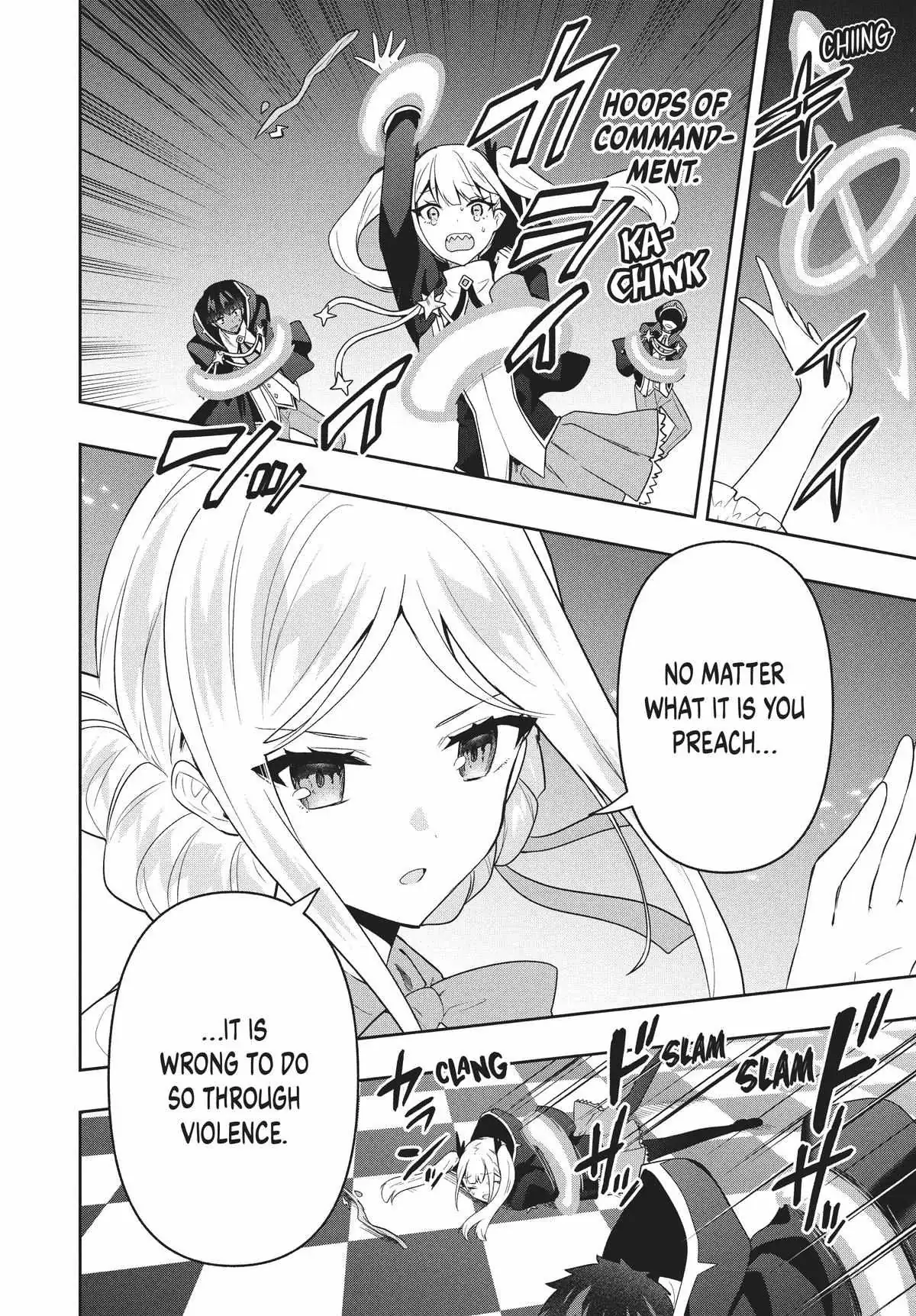 Roku-Hime Wa Kami Goei Ni Koi Wo Suru: Saikyou No Shugo Kishi, Tenseishite Mahou Gakuen Ni Iku Chapter 75 page 14 - 