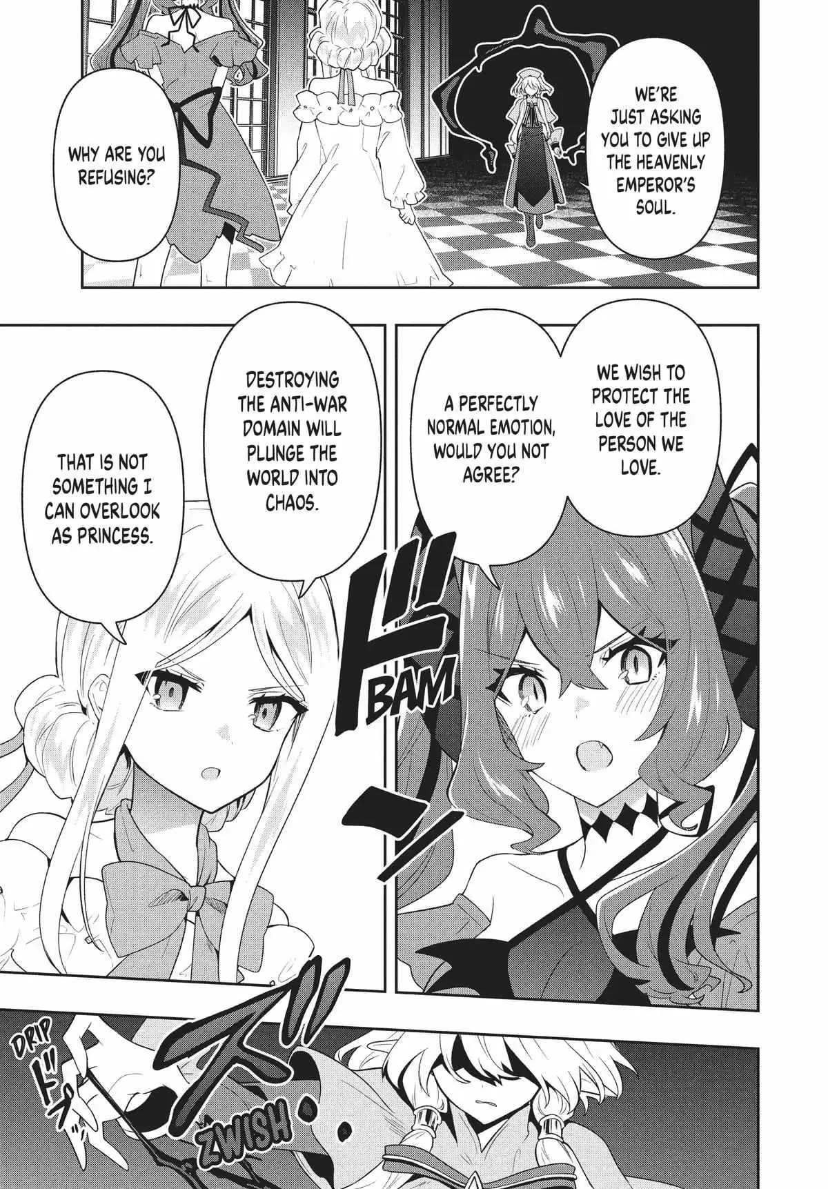 Roku-Hime Wa Kami Goei Ni Koi Wo Suru: Saikyou No Shugo Kishi, Tenseishite Mahou Gakuen Ni Iku Chapter 75 page 17 - 
