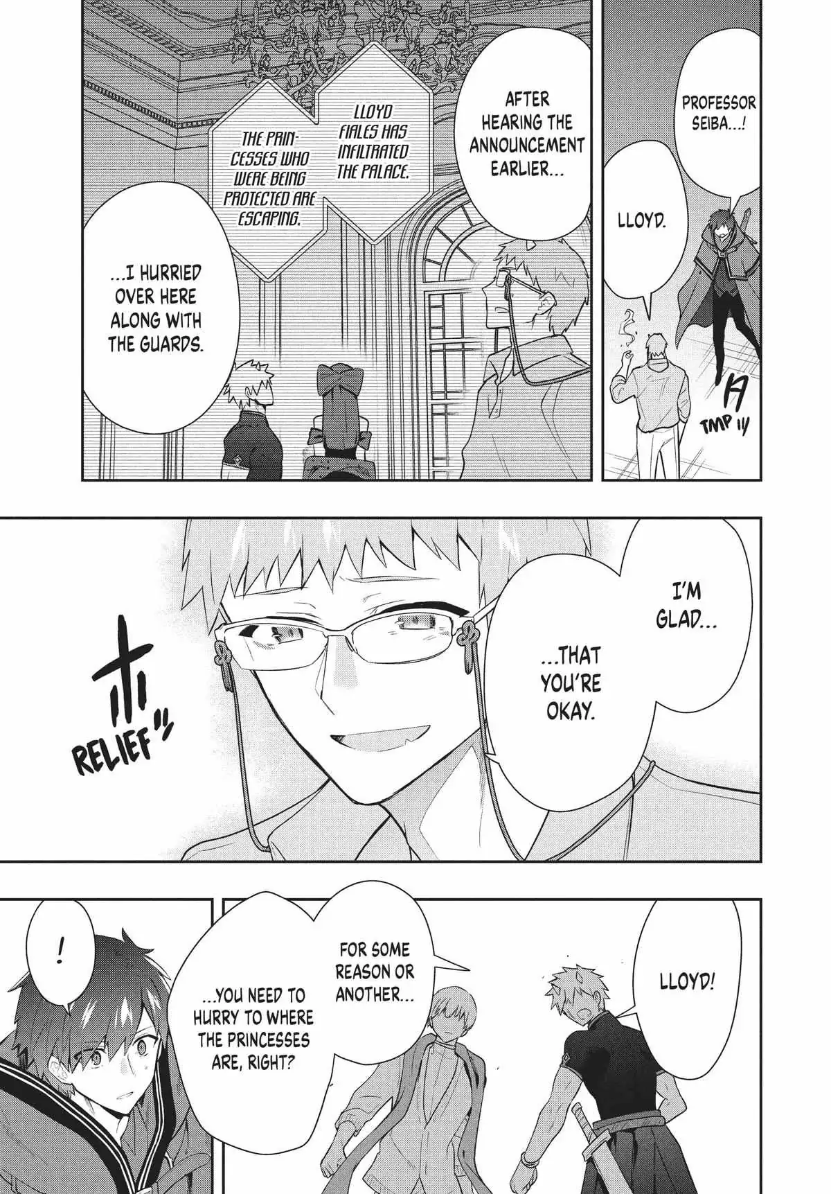 Roku-Hime Wa Kami Goei Ni Koi Wo Suru: Saikyou No Shugo Kishi, Tenseishite Mahou Gakuen Ni Iku Chapter 75 page 7 - 