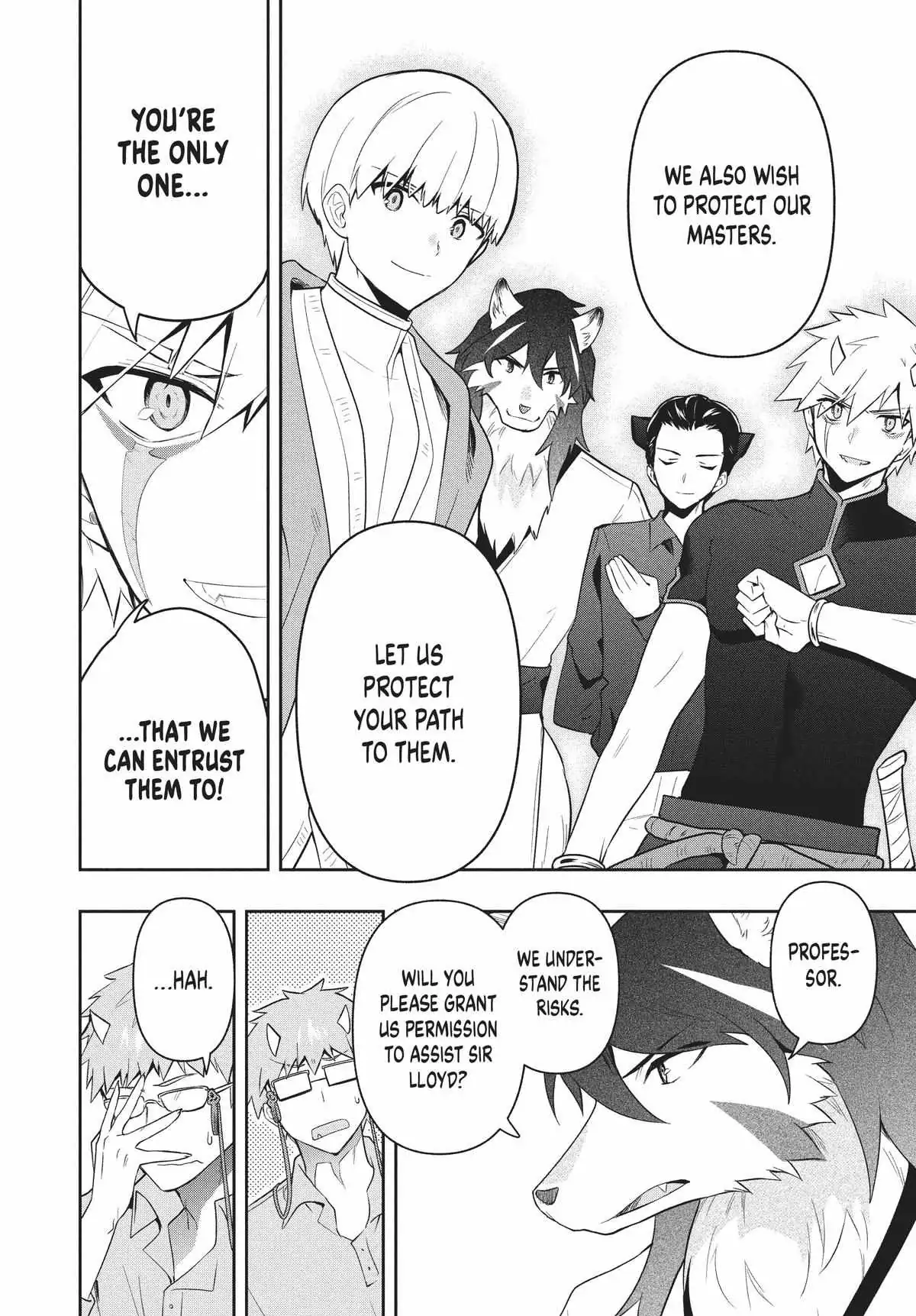 Roku-Hime Wa Kami Goei Ni Koi Wo Suru: Saikyou No Shugo Kishi, Tenseishite Mahou Gakuen Ni Iku Chapter 75 page 8 - 