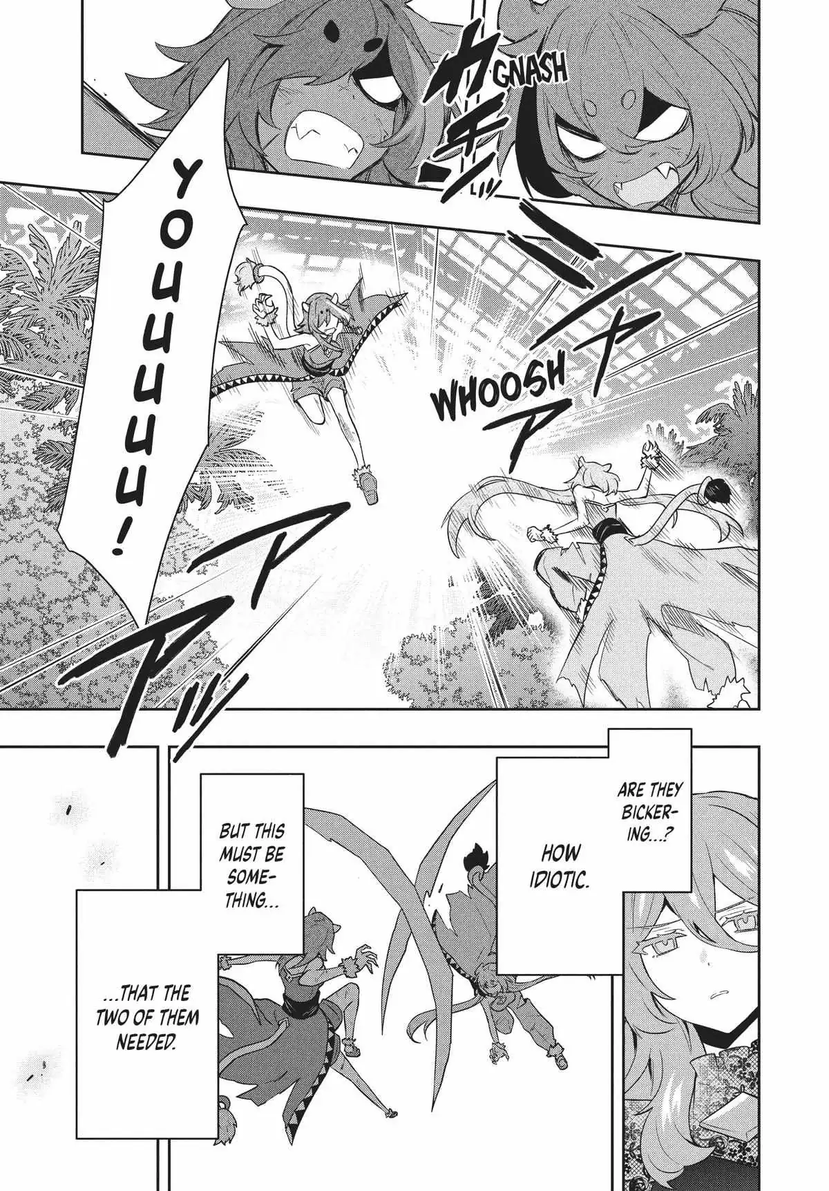 Roku-Hime Wa Kami Goei Ni Koi Wo Suru: Saikyou No Shugo Kishi, Tenseishite Mahou Gakuen Ni Iku Chapter 76 page 17 - 