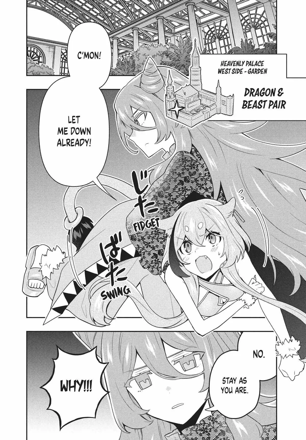 Roku-Hime Wa Kami Goei Ni Koi Wo Suru: Saikyou No Shugo Kishi, Tenseishite Mahou Gakuen Ni Iku Chapter 76 page 8 - 