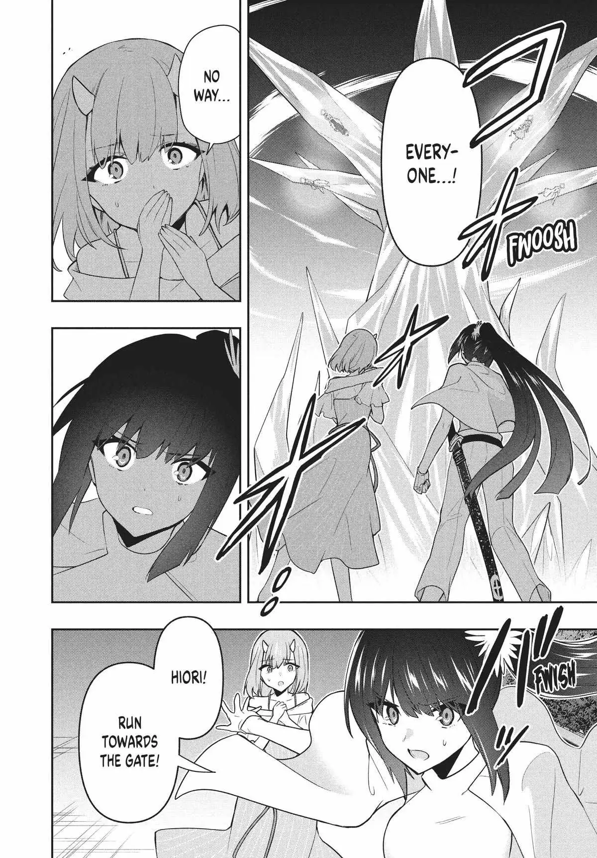 Roku-Hime Wa Kami Goei Ni Koi Wo Suru: Saikyou No Shugo Kishi, Tenseishite Mahou Gakuen Ni Iku Chapter 77 page 18 - 