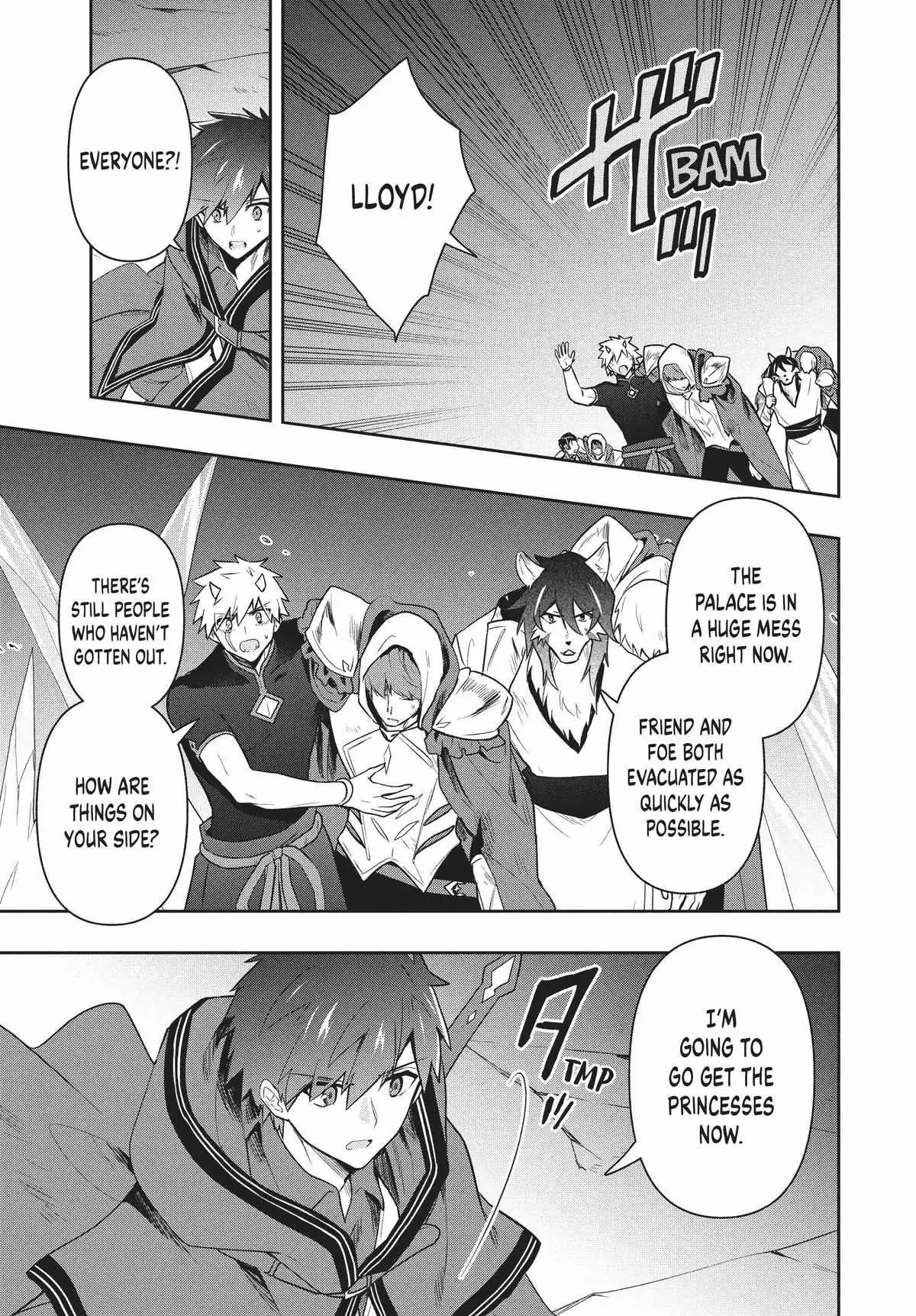 Roku-Hime Wa Kami Goei Ni Koi Wo Suru: Saikyou No Shugo Kishi, Tenseishite Mahou Gakuen Ni Iku Chapter 81 page 13 - 