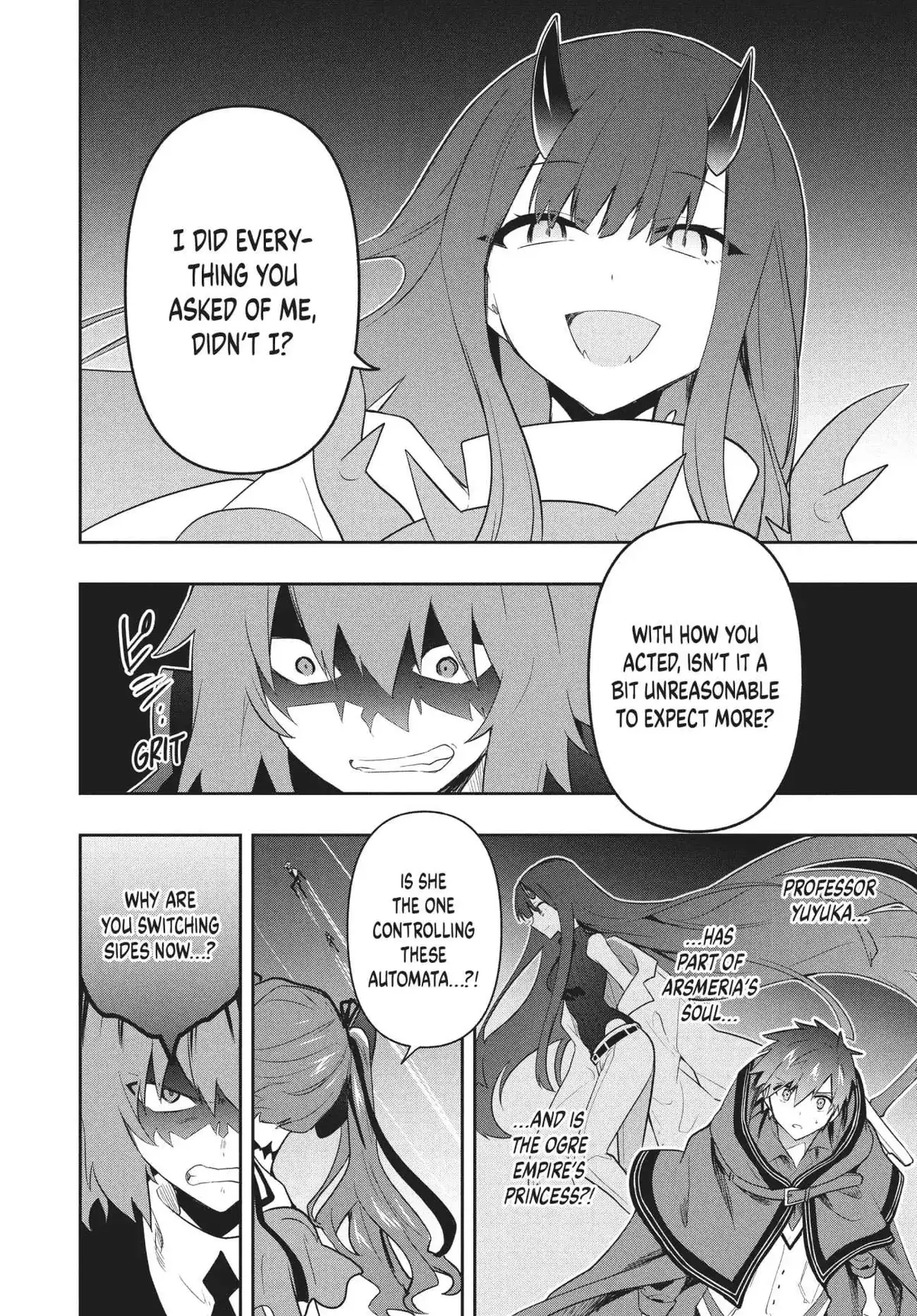 Roku-Hime Wa Kami Goei Ni Koi Wo Suru: Saikyou No Shugo Kishi, Tenseishite Mahou Gakuen Ni Iku Chapter 85 page 8 - 