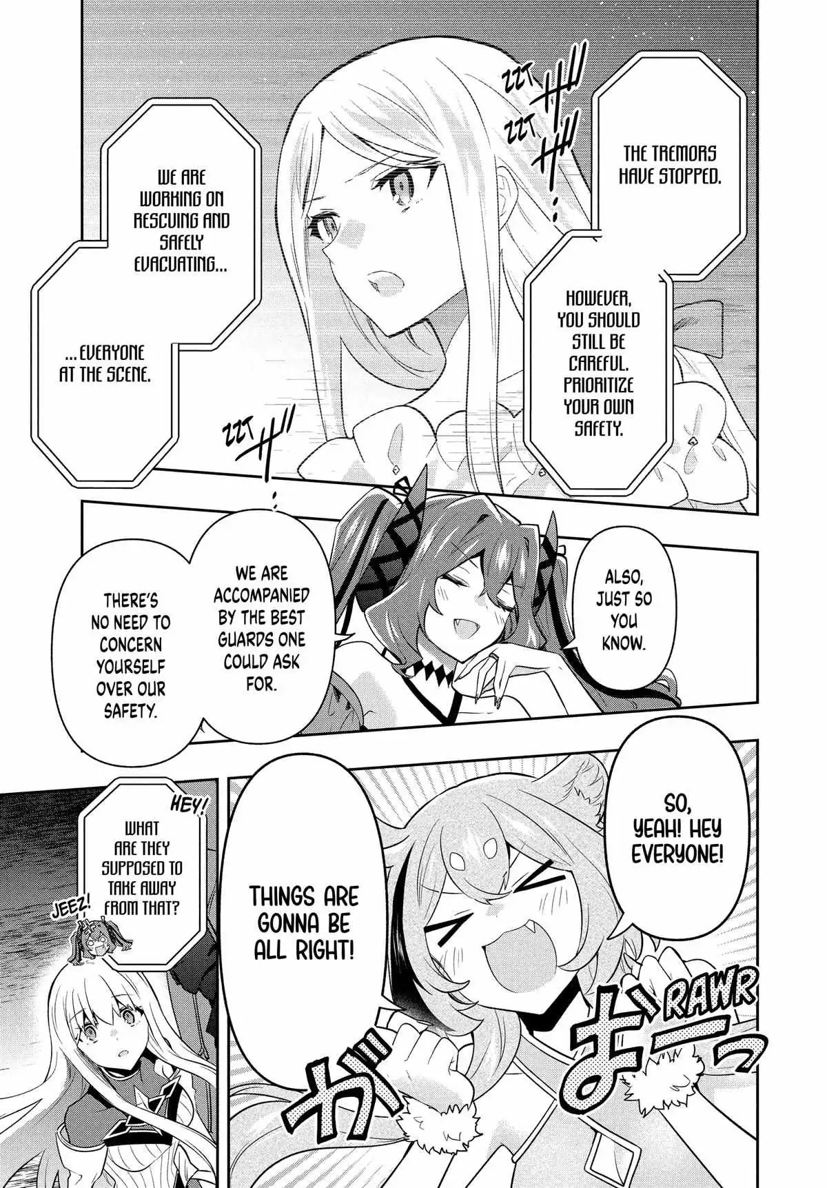 Roku-Hime Wa Kami Goei Ni Koi Wo Suru: Saikyou No Shugo Kishi, Tenseishite Mahou Gakuen Ni Iku Chapter 89 page 14 - 