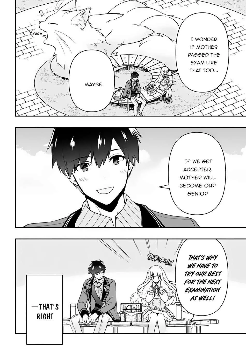 Roku-Hime Wa Kami Goei Ni Koi Wo Suru: Saikyou No Shugo Kishi, Tenseishite Mahou Gakuen Ni Iku Chapter 9 page 3 - 