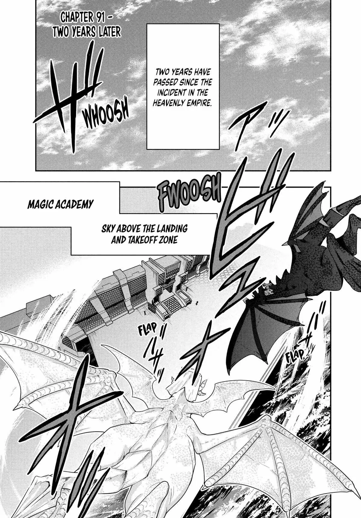 Roku-Hime Wa Kami Goei Ni Koi Wo Suru: Saikyou No Shugo Kishi, Tenseishite Mahou Gakuen Ni Iku Chapter 91 page 1 - 