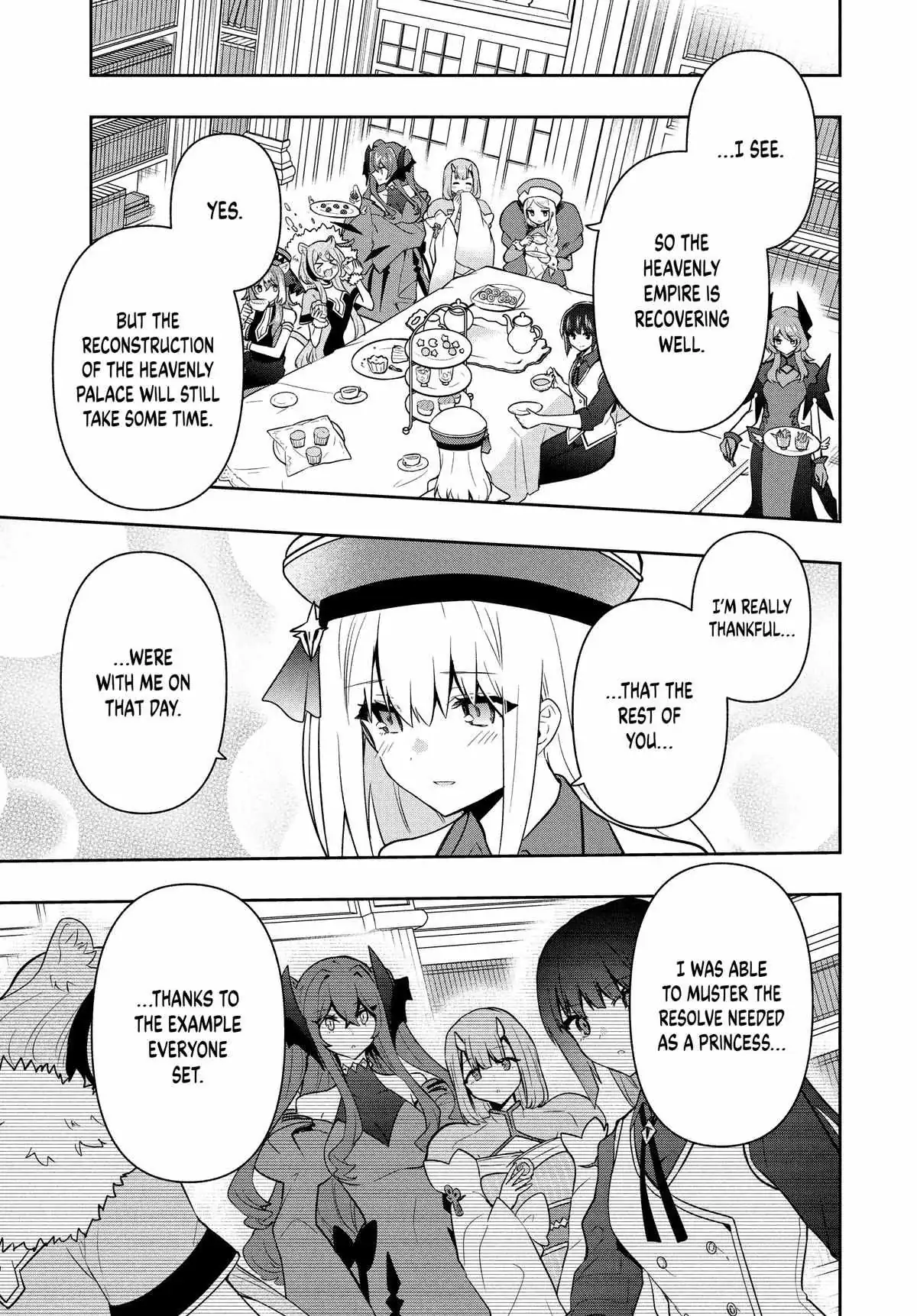 Roku-Hime Wa Kami Goei Ni Koi Wo Suru: Saikyou No Shugo Kishi, Tenseishite Mahou Gakuen Ni Iku Chapter 91 page 13 - 