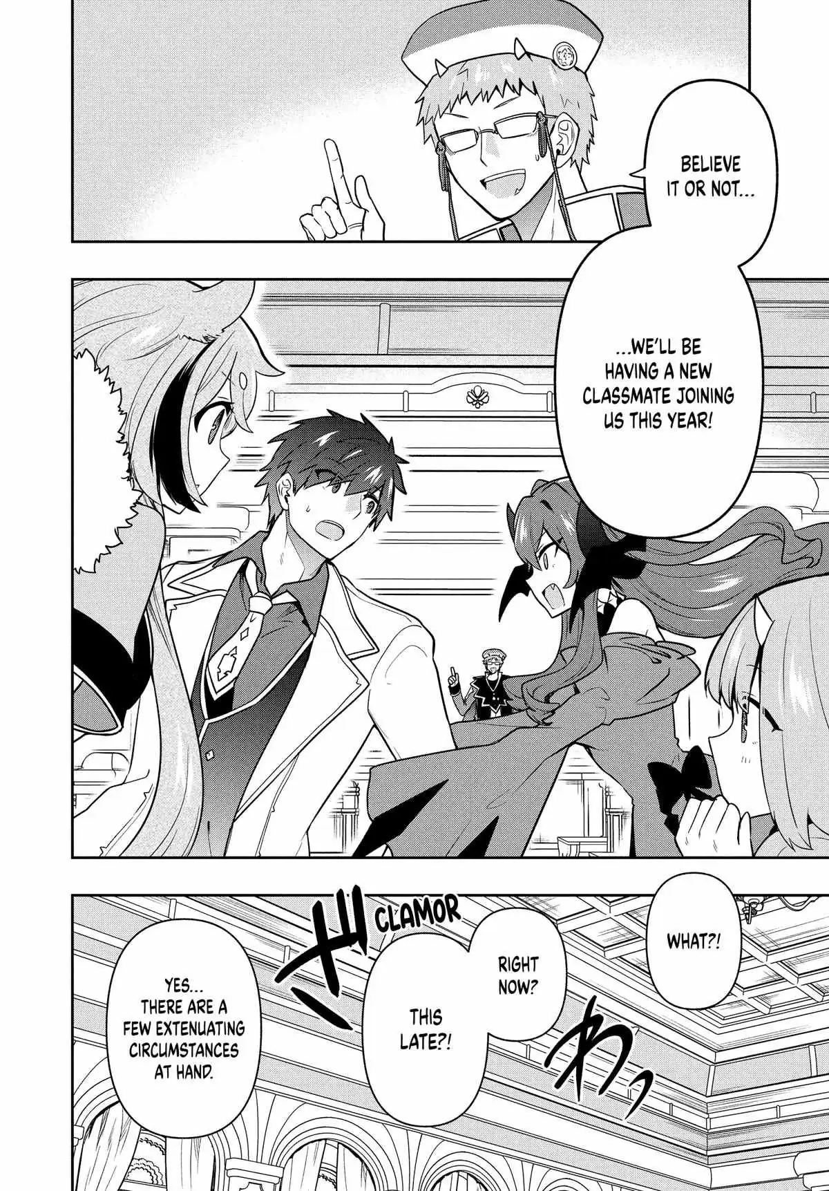 Roku-Hime Wa Kami Goei Ni Koi Wo Suru: Saikyou No Shugo Kishi, Tenseishite Mahou Gakuen Ni Iku Chapter 93 page 14 - 