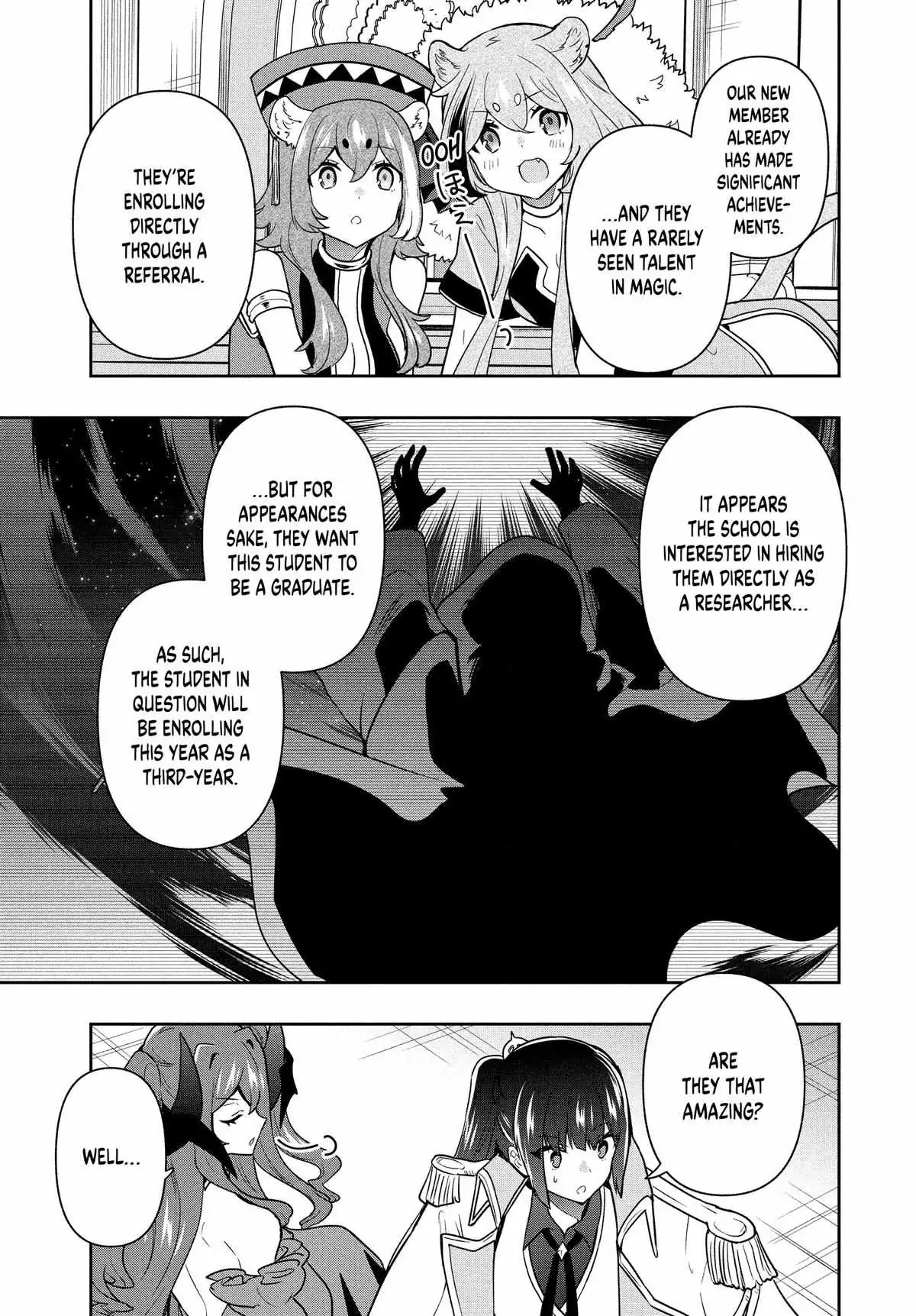 Roku-Hime Wa Kami Goei Ni Koi Wo Suru: Saikyou No Shugo Kishi, Tenseishite Mahou Gakuen Ni Iku Chapter 93 page 15 - 