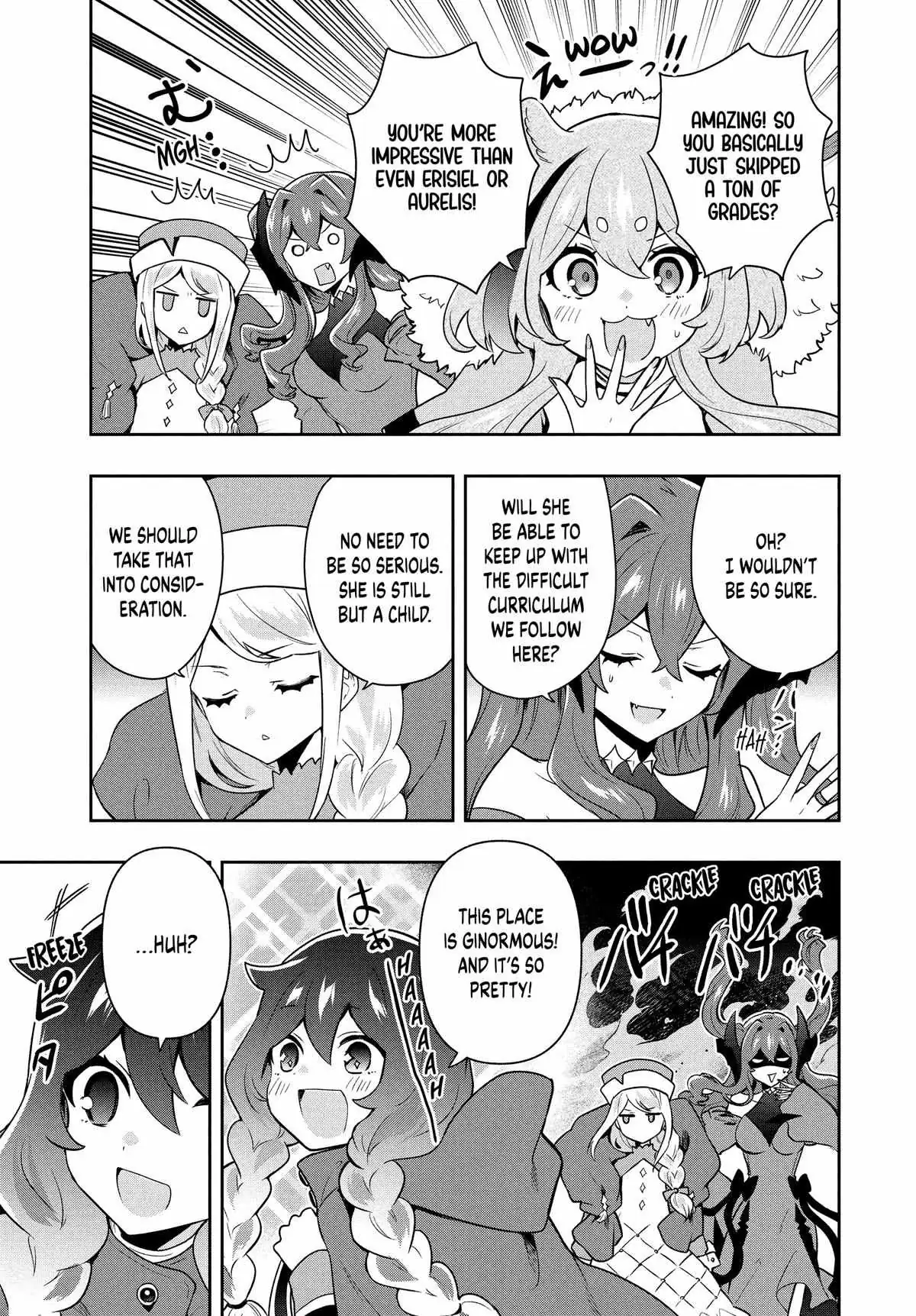 Roku-Hime Wa Kami Goei Ni Koi Wo Suru: Saikyou No Shugo Kishi, Tenseishite Mahou Gakuen Ni Iku Chapter 94 page 3 - 