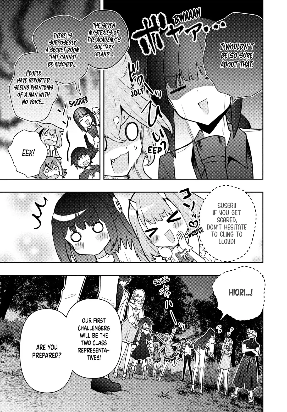 Roku-Hime Wa Kami Goei Ni Koi Wo Suru: Saikyou No Shugo Kishi, Tenseishite Mahou Gakuen Ni Iku Chapter 97 page 17 - 
