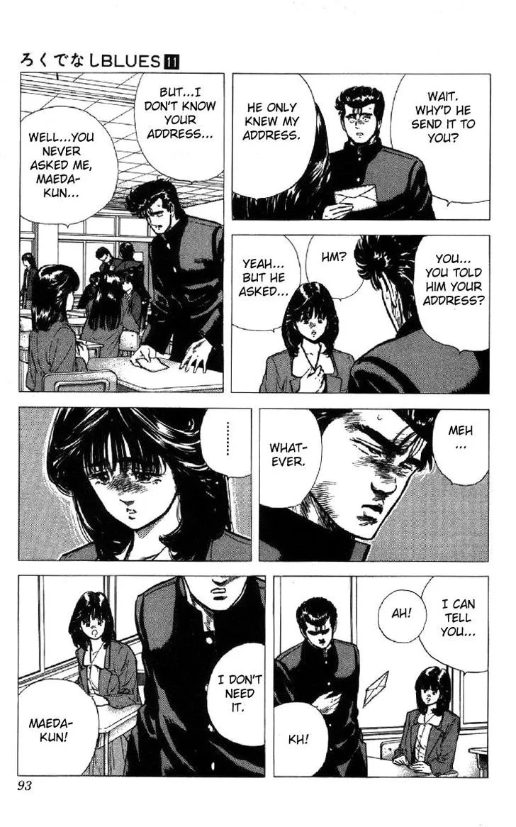 Rokudenashi Blues Chapter 102 page 11 - 