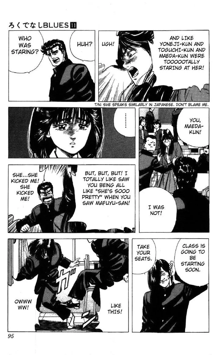 Rokudenashi Blues Chapter 102 page 13 - 