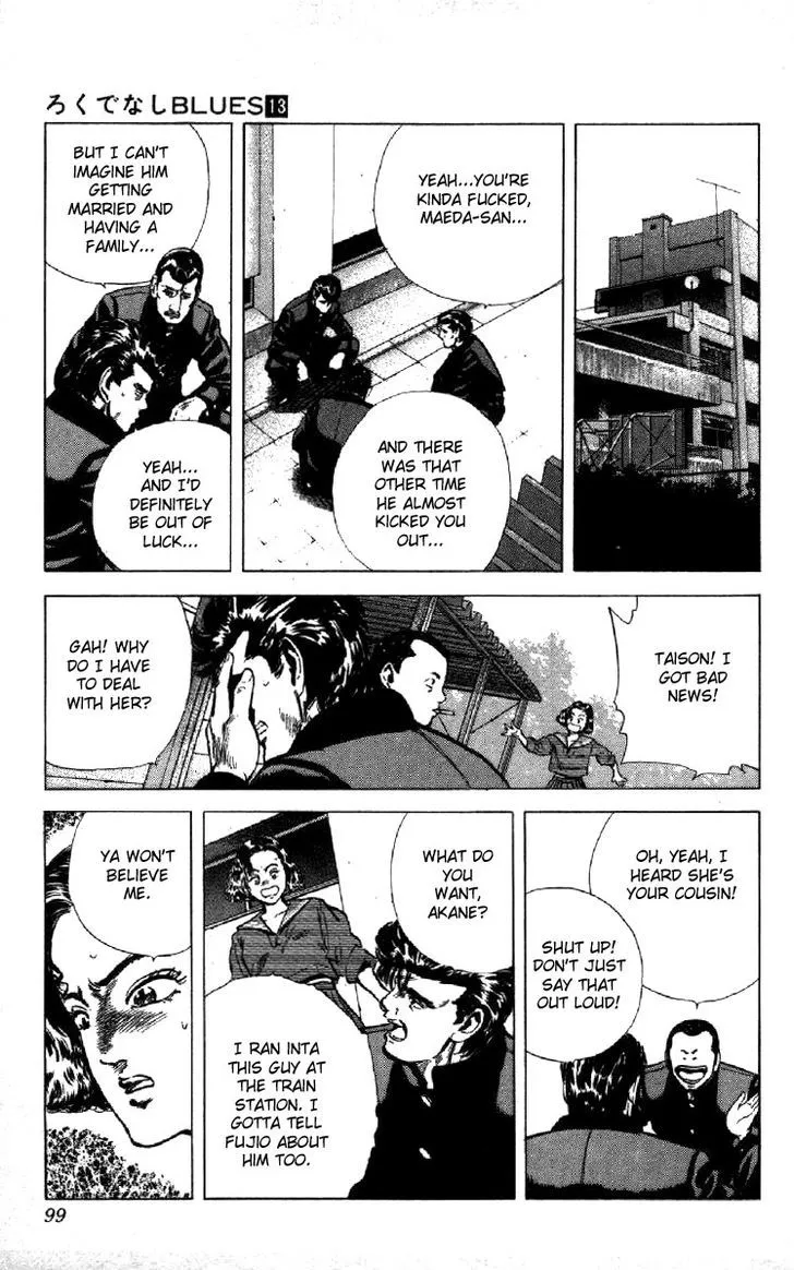 Rokudenashi Blues Chapter 122 page 13 - 