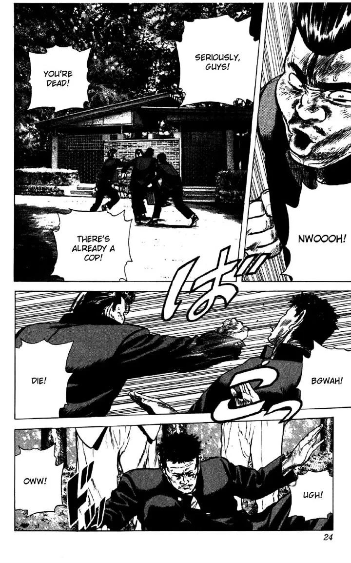 Rokudenashi Blues Chapter 128 page 18 - 