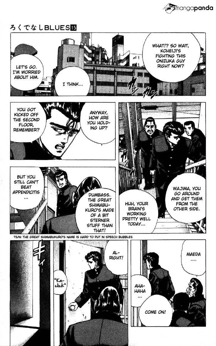 Rokudenashi Blues Chapter 138 page 18 - 