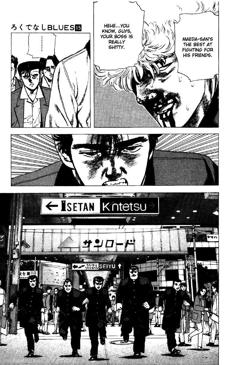 Rokudenashi Blues Chapter 139 page 18 - 