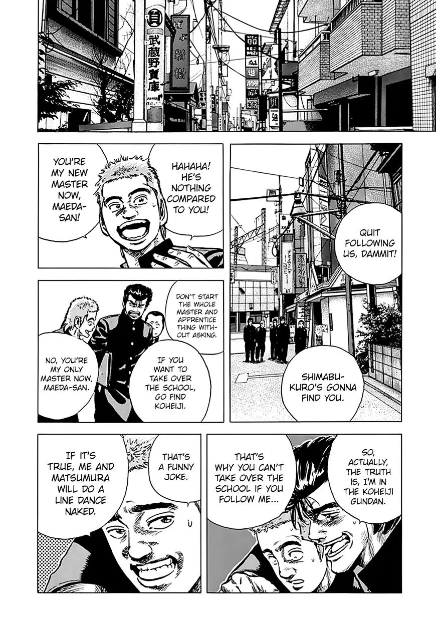 Rokudenashi Blues Chapter 159 page 14 - 