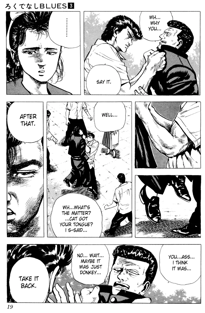 Rokudenashi Blues Chapter 19 page 13 - 