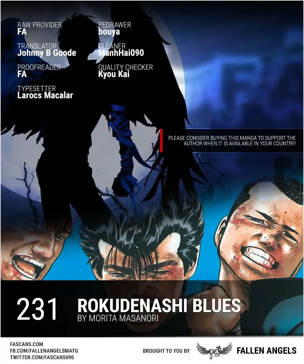 Rokudenashi Blues Chapter 231 page 1 - 
