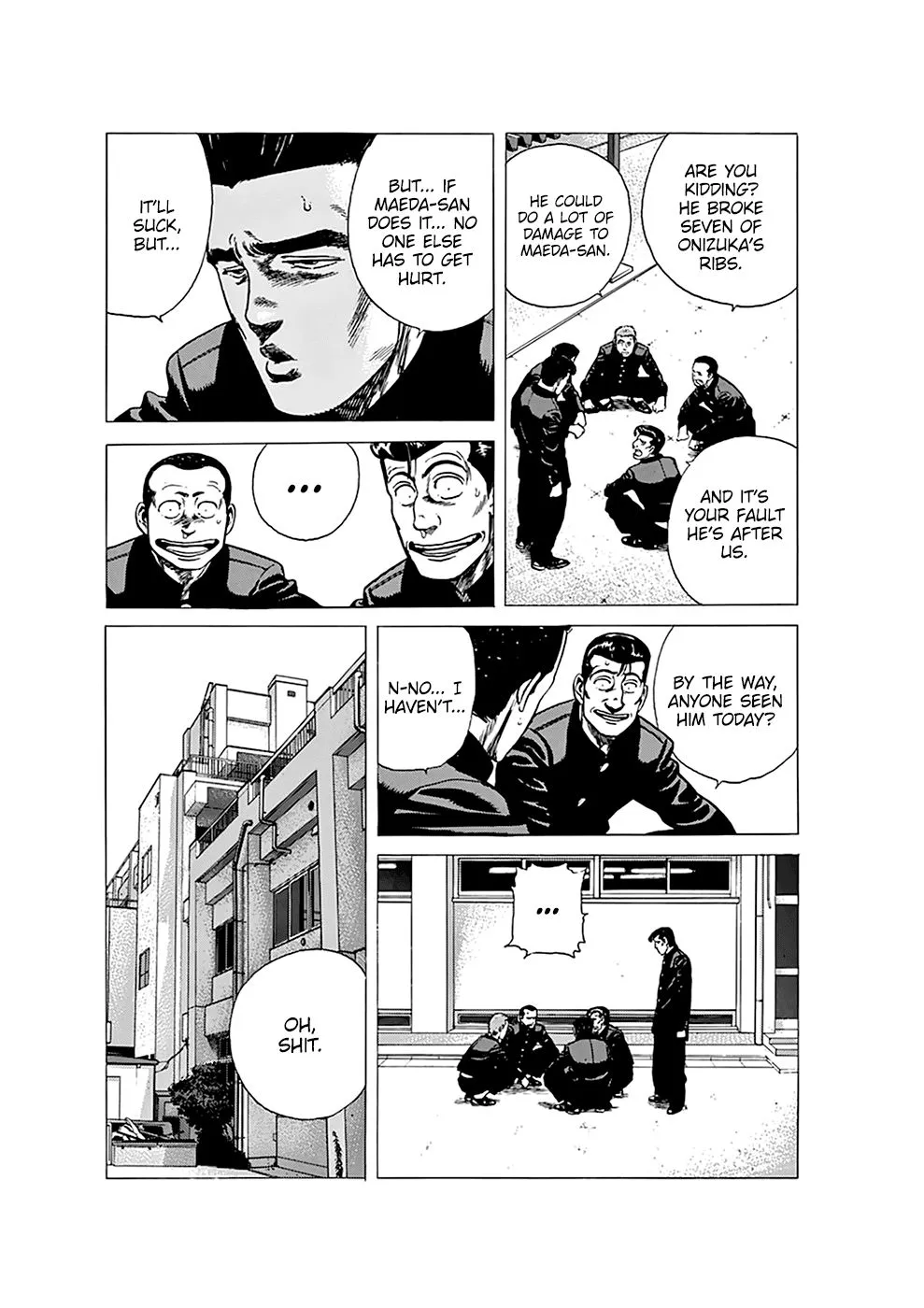Rokudenashi Blues Chapter 255 page 19 - 