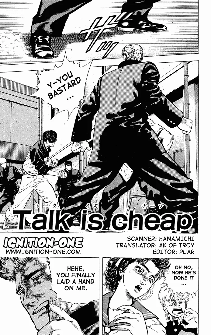 Rokudenashi Blues Chapter 27 page 1 - 