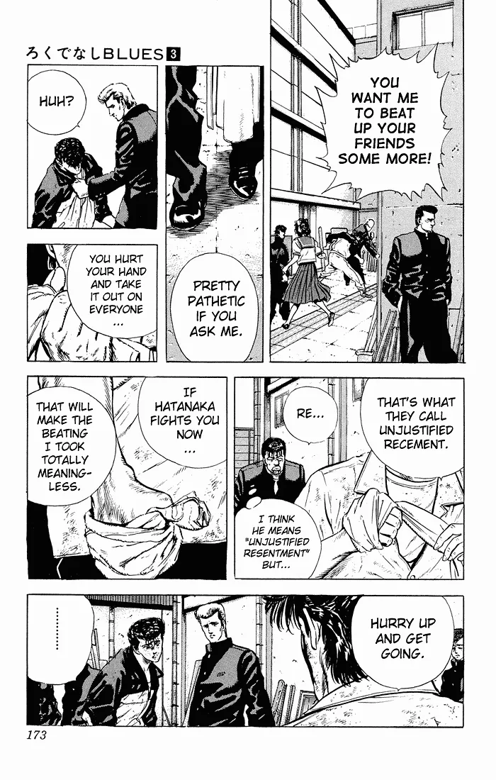 Rokudenashi Blues Chapter 27 page 15 - 