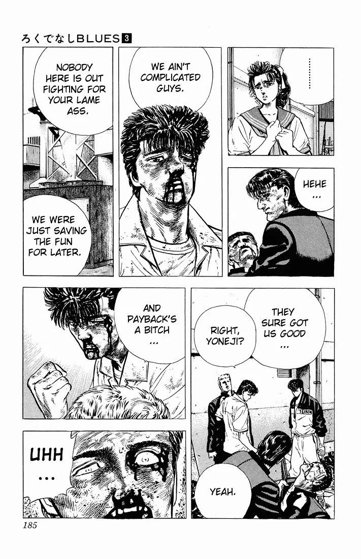 Rokudenashi Blues Chapter 28 page 8 - 
