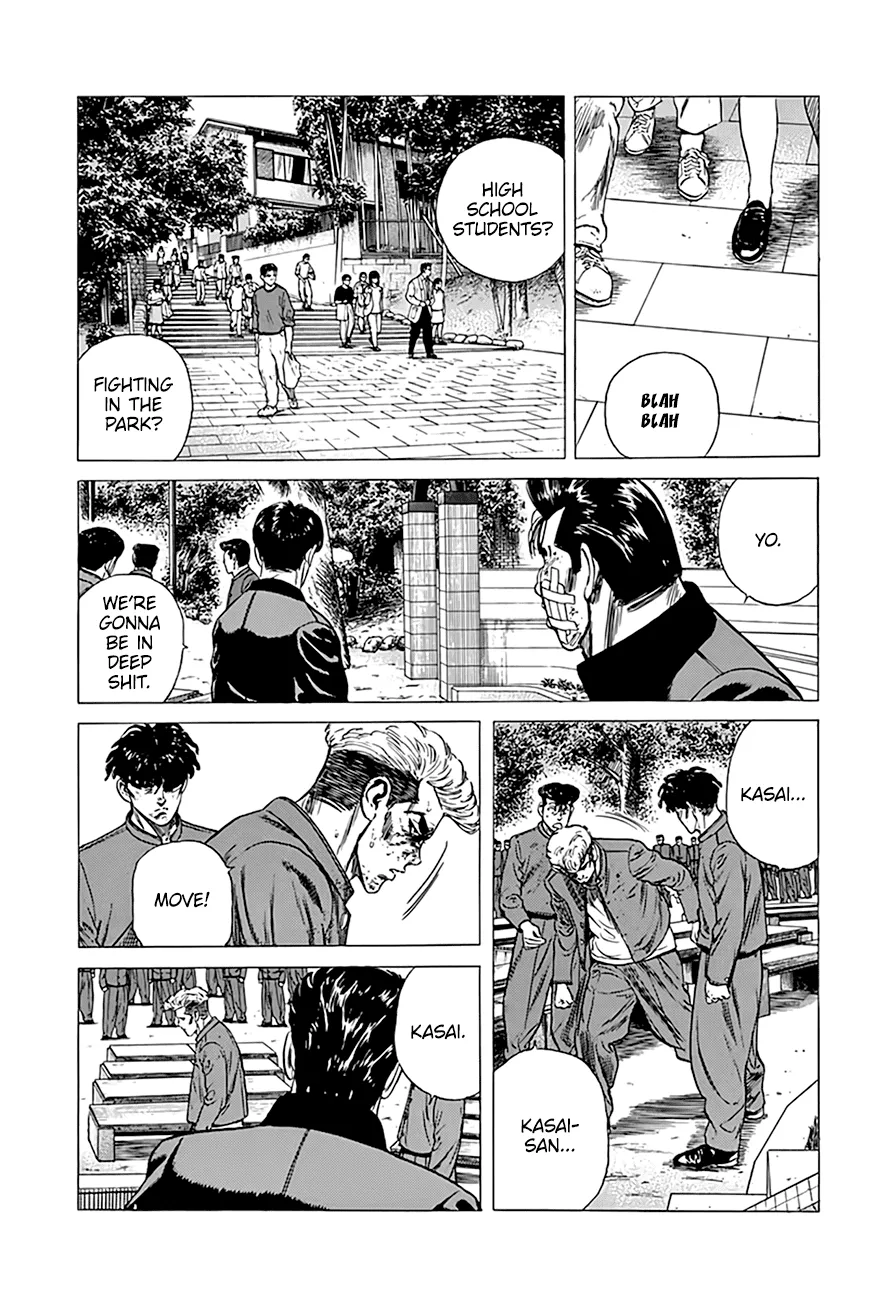 Rokudenashi Blues Chapter 288 page 10 - 